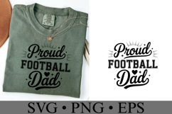 Proud Football Dad Svg | Game Day Svg | Shirt Svg Product Image 1