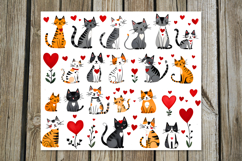 Valentine cat | 4 love Skinny tumbler designs Product Image 3
