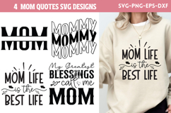 Mom Quotes SVG Product Image 1