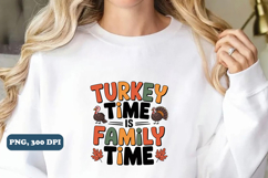 Thanksgiving PNG Sublimation design, Thanksgiving png design Product Image 1