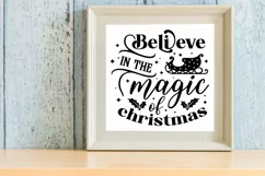 Believe in the magic of christmas SVG, Christmas SVG Product Image 2