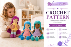 Crochet Doll Amigurumi Pattern PDF Product Image 5