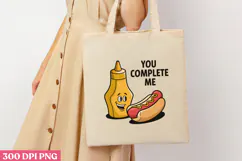 You Complete me PNG, Valentine Sublimation PNG Product Image 3