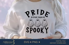 Pride In Every Shade Of Spooky SVG | Halloween LGBTQ Product Image 3