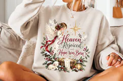 4 Christian Christmas PNG Designs, 4 Nativity Scripture PNG Product Image 3