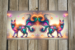 Colorful Cats | pets Mug Sublimation design PL Product Image 3