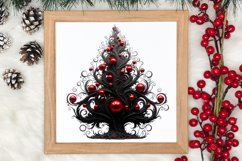 Gothic Christmas Clipart Sublimation, Gothic Christmas Product Image 2