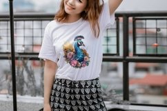 Peacock Flowers Clipart Product Image 3