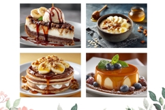 Pancackes Cutting Board, Pancackes PNG, Cake Sublimation Product Image 3