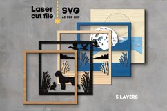 German Pointer Dog SVG Laser cut file for Glowforge Product Image 3