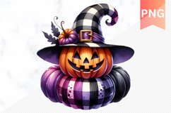 Halloween Pumpkin Sublimation - Clipart PNG Bundle Product Image 4