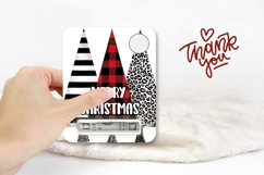 Rustic Christmas Tree Money Card, Christmas Gift Cards PNG Product Image 3