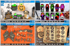 304 Halloween Mega Bundle Laser Cut, Halloween Decorations Product Image 3