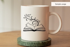 Book With Vines SVG Product Image 3