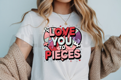 Love you to pieces Sublimation, Funny Valentine PNG Product Image 3