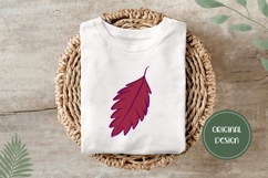 Hand Drawn Fall Illustration, Fall Leaves Sublimation Design Product Image 3