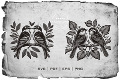 Bird Silhouette Vector Collection Product Image 3