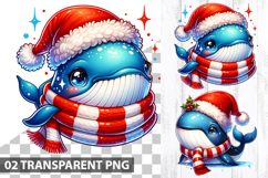 Christmas Sublimation Clipart Bundle - Christmas PNG files Product Image 4