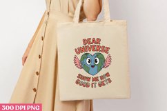 Dear Universe, Show Me How PNG, Mental Health Sublimation PN Product Image 3