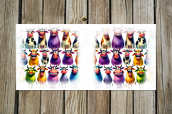 Funny animals | 4 Cartoon Mug sublimation designs, PL Product Image 3