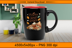 Pumpkin Spice Season Fall Sublimation PNG Product Image 3