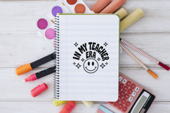 In My Teacher Era Smiley Face SVG PNG Product Image 3