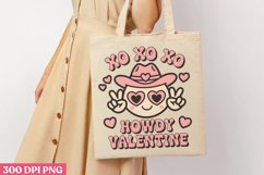 XOXO Howdy Valentine PNG, Western Valentine Sublimation PNG Product Image 3