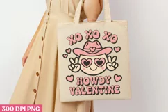 XOXO Howdy Valentine PNG, Western Valentine Sublimation PNG Product Image 3