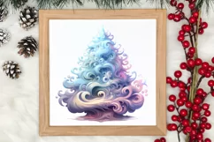Pink Christmas Fairy Clipart Sublimation, Fairy Christmas Product Image 3