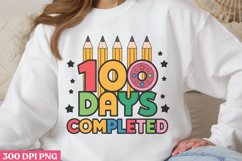 100 Days Completed PNG Product Image 1