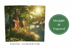 USA Tumbler Sublimation, American Flag Sublimation Tumbler Product Image 3