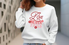 Love never fails SVG Product Image 3
