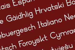 Mooka Modern Sans Serif Font | Minimal Geometric Product Image 3