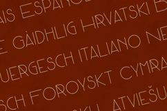 Monday Boulevard Minimal Geometric Display Font Product Image 3