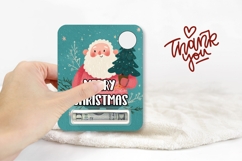 Santa Claus Money Card, Christmas Santa Gift Card Printable Product Image 3