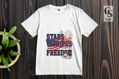 Red White and Cute Coquette USA Sublimation PNG Product Image 3