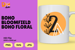 Boho Bloomfield Boho Floral Monogram Product Image 1