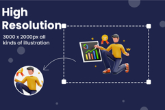 Digital Marketer 3D Illustration Pack Product Image 3