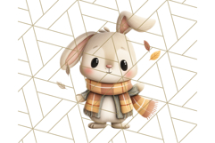 Woodland Autumn Critters PNG Clipart, Cute Fall Animals Product Image 3