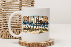 Outer Banks PNG, Vintage North Carolina Sublimation Product Image 4