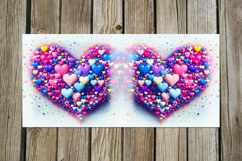Love Hearts | 4 Valentine Sublimation Mug designs PL Product Image 3