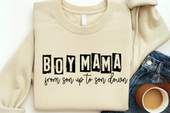 Boy Mama From Son Up to Son Down SVG Product Image 3