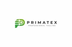 P Letter Arrows Digital Logo Product Image 3