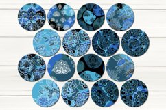 Paisley &amp; Boho Style | 16 car coaster &amp; key chain designs Product Image 3
