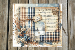 Vintage Christmas | 4 xmas Sublimation Tumbler Designs Product Image 3