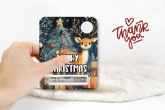 Cartoon Christmas Deer Money Card, Christmas Gift Card Product Image 3