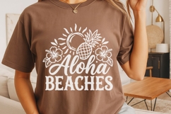 Aloha Beaches Svg, Summer Vibes Svg, Beach Vacation Svg. Product Image 4