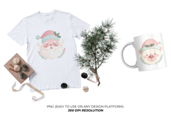 Cute Christmas Heads Clipart Product Image 3