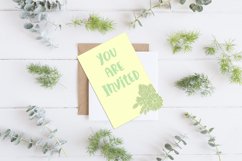 Floral Papercut Invitations | 4 SVG items Product Image 4