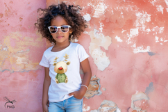 Funny Christmas bears cliparts - 10 Variations Product Image 3